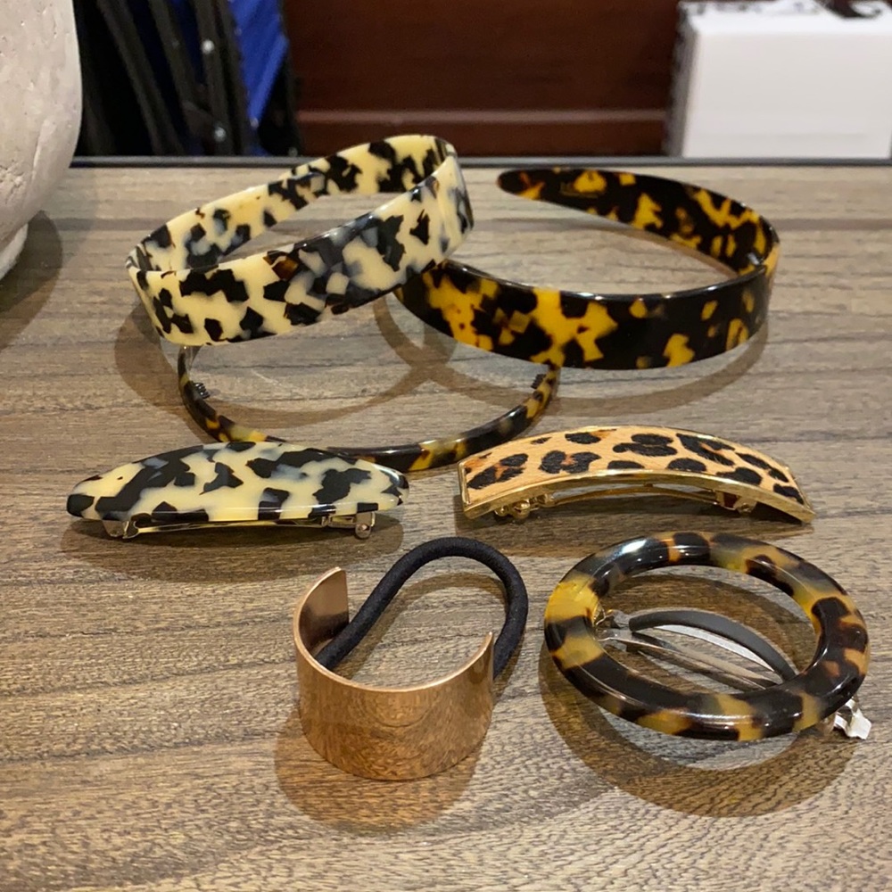 J.Crew Tortoise Headbands & Barrettes BUNDLE